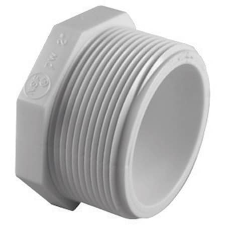 Charlotte Pipe And Foundry Charlotte Pipe Schedule 40 1-1/2 in. MPT X 1-1/2 in. D FPT PVC Plug 1 pk PVC 02113 1400